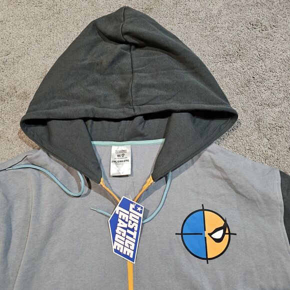 New Justice League Death Squad XXL Zipper Hoodie DC Universe - Picture 3 of 14